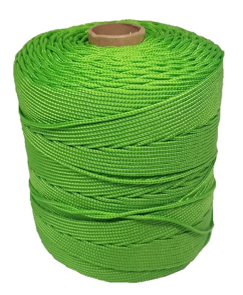 Corda Trançada de Polipropileno Verde Pistache 4.0 mm - Cordas